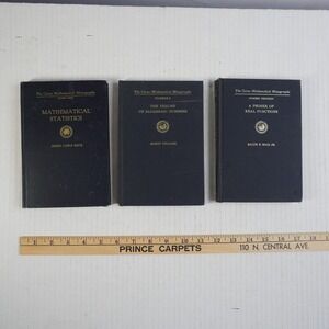 Carus Mathematical Monographs Math Statistics Algebra Numbers Primer Functions